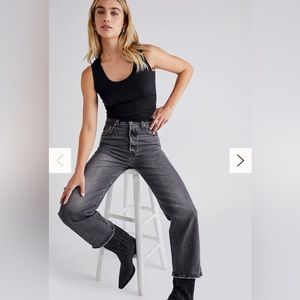 Levi’s Ribcage Straight Ankle Jeans